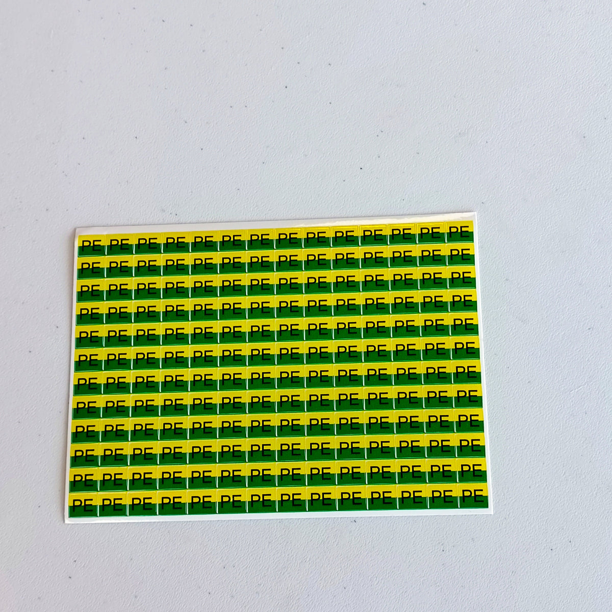 Additional product view of PE Electrical Component Labels.