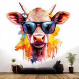 Product gallery view of Baby Cow with Sunglasses Sticker.