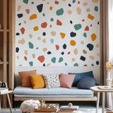 Product presentation view of Terrazzo Wall Stickers.