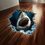 Alternate gallery view of 3D Shark Floor Sticker.