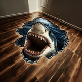 Alternate gallery view of 3D Shark Floor Sticker.