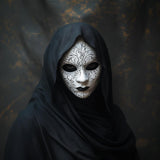 Alternate gallery view of 3D Printed Ornate Gothic Masquerade Mask.