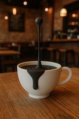 Alternate gallery view of Floating Coffee Drop Sculpture.