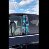 Product gallery view of Skull B-Pillar Car Decal Set.