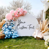 Additional product view of Wedding Backdrop Decal.