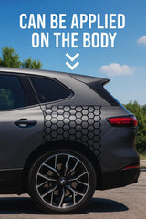Additional product view of 2x Honeycomb Window Decals for Cars.