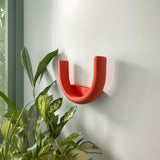 U Shaped Wall Shelf featuring U shaped geometric frame forming a compact display ledge