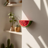 3D printed Watermelon Wall Shelf with seeds and rind