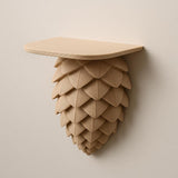 Additional product view of 3D Printed Pinecone Wall Shelf.