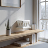 Melting Display Wall Shelf featuring rounded dripping edges beneath a rectangular ledge