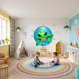 Additional product view of Sea Turtle Wall Decal.