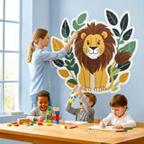 Product gallery view of Friendly Lion Wall Decal.
