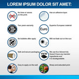 Product information graphic.