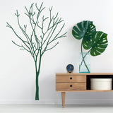 Nature's Serenity Vinyl Wall Decal featuring a minimalist tree design.