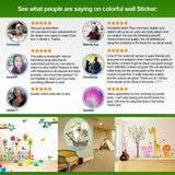 Customer review graphic for the rear window cat decal.