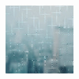 Frosted Film Wow Sticker design showcasing elegant frosted effect on a window.