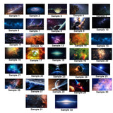 Collection of stunning space and galaxy images showcasing planets, stars, and cosmic scenery for decor inspiration.